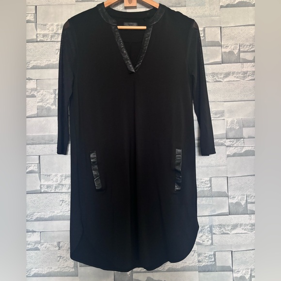 RUDSAK  TUNIC ELEGANT BLACK DRESS - Picture 2 of 16